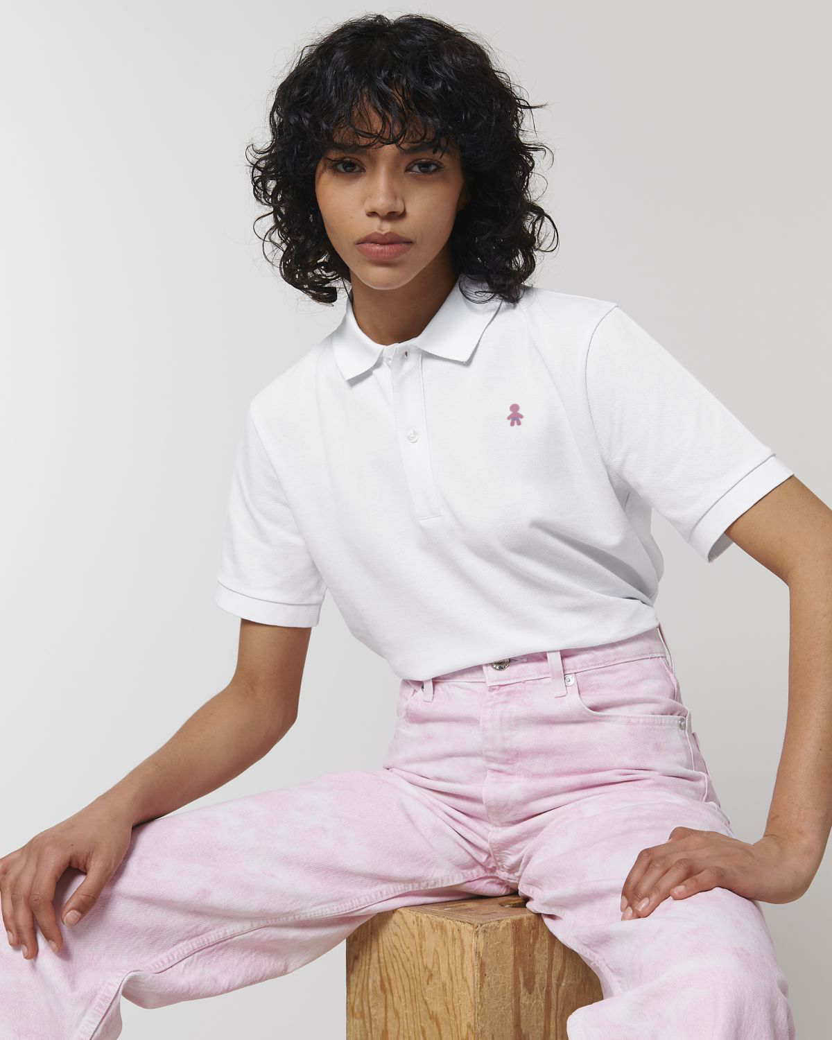 Unisex Custom Organic Piqué Polo Shirt